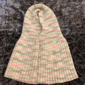 Handmade knit head scarf
